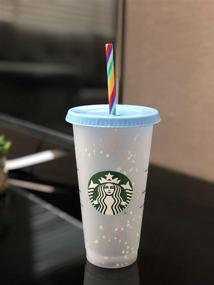 img 1 attached to Starbucks меняет конфетти многоразового использования Rainbow