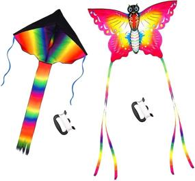 img 4 attached to 🦋 Яркие бабочки для веселого детства с набором "SINGARE Colorful".