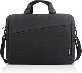 img 2 attached to Lenovo T210 Shoulder Bag: Sleek and Durable 15.6-Inch Laptop or Tablet Bag, Water-Repellent Fabric, Lightweight Toploader, Perfect for Business or School, GX40Q17229, Black