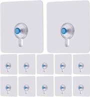 hooks，11 transparent punch free invisible traceless logo