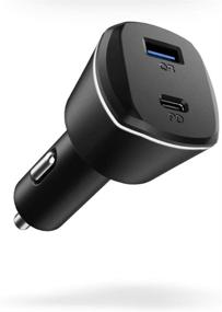 img 4 attached to PowerArc ArcStation USB C Car Charger: Dual Port 30W Fast Charging for iPhone, iPad, Galaxy – Power Delivery Compatible