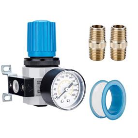 img 4 attached to NANPU Regulator Steel Protected: Enhance Air Flow with 60 SCFM and 230Psi