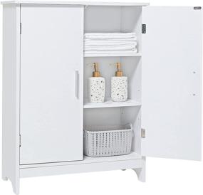 img 3 attached to Bathroom Cabinet Storage Freestanding Adjustable Bath