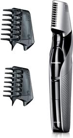 img 4 attached to 🪒 Panasonic ER-GK60-S Body Hair Trimmer for Men - Cordless, Waterproof, V-Shaped Trimmer Head with 3 Comb Attachments for Gentle Full Body Grooming (Silver)