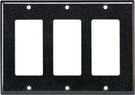 🔲 leviton 3-gang wall plate, model 004-80411-00e logo