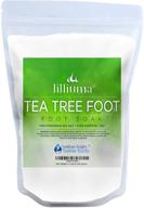 🌿 revitalizing tea tree foot soak: 40 ounces of mediterranean sea salt with lavender, tea tree, and eucalyptus essential oils - natural ingredients for ultimate refreshment logo