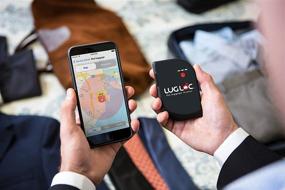 img 1 attached to 🌍 LugLoc Luggage Tracker: Всемирный интеллектуальный GSM-локатор для поиска утерянного багажа с глобальным отслеживанием сумок - 15-дневный срок службы аккумулятора