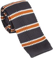 stylish and trendy: dae1064 checkers skinny neckties for boys - dan smith accessories logo