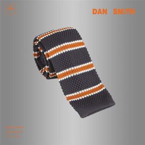 img 2 attached to Stylish and Trendy: DAE1064 Checkers Skinny Neckties for Boys - Dan Smith Accessories