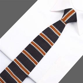 img 1 attached to Stylish and Trendy: DAE1064 Checkers Skinny Neckties for Boys - Dan Smith Accessories