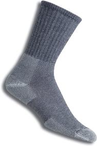 img 2 attached to 🧦 thorlos Men's Ultra-Light Hiking Crew Socks with Thin Cushioning