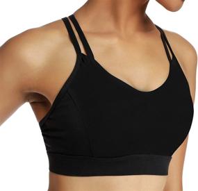 img 2 attached to RUNNING GIRL Crisscross Removable WX2310 Black L Women's Clothing and Lingerie, Sleep & Lounge