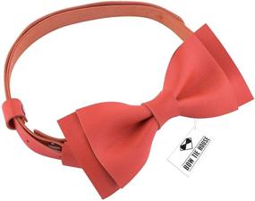 img 3 attached to Bow Tie House Genuine Leather Men's Accessories for Ties, Cummerbunds & Pocket Squares