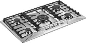 img 1 attached to Empava Recessed Gas Stove Cooktop