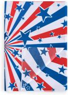 american patriotic designed stripesm radiation logo