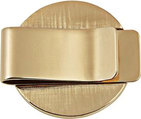 img 3 attached to 💰 Opulent Gold Tone Coin Money Clip: Secure and Stylish