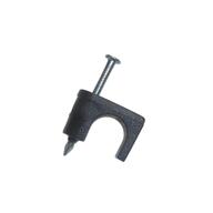 🔌 25 pack gardner bender psb-1650t low-voltage cable staple - 1/4 inch, uv resistant, secure cat6/rg-59/rg-6 cables, splinter-free, polyethylene, black logo