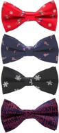 🎄 gusleson christmas bowties festival 0529 4p1 - elevate your holiday style with festive bowties! logo