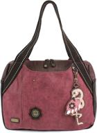 👜 burgundy chala bowling tote bag logo