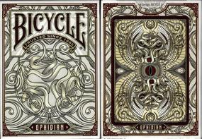 img 1 attached to 🃏 Ophidian Bicycle Playing Cards: Exquisite Poker Size Deck - Custom Limited Edition