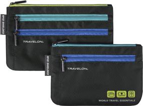 img 3 attached to Heather Travelon Travel Pouch with RFID Blocking