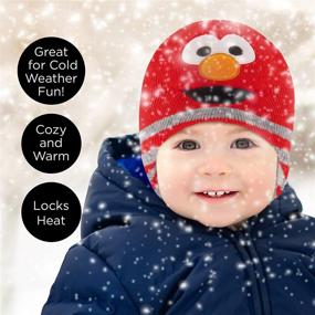 img 3 attached to 🧤 Warm Up with Sesame Street: Boys' Winter Toddler Mittens - Essential Cold Weather Accessories!