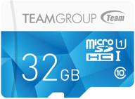 📷 teamgroup color card i 32gb 3 pack micro sd class 10 uhs-i u1 flash memory card - full hd camera recording & smartphone shooting logo