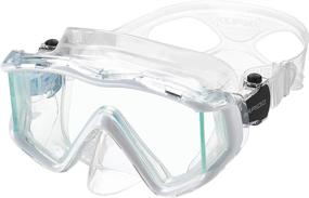 img 3 attached to Explore the Depths with the Phantom Aquatics 🏊 Rapido Boutique Collection Clareza Snorkel Set and Gear Bag