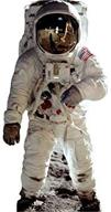 🚀 исторические вырезки h69301 астронавт фигурка из картона логотип