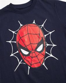 img 1 attached to 👕 Boys' Marvel Avengers T-Shirts Pack - Boys' Clothing