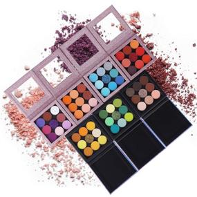 img 1 attached to MOMSON Colorful Eyeshadow Makeup Palette