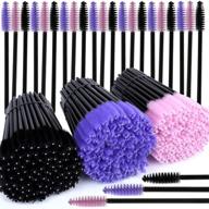 🖌️ 300-piece disposable mascara wands by teenitor - eyelash brush testers makeup applicators kit for thick or thin, long or short eye lashes logo