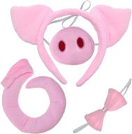 🐷 pig costume accessories kit for skeleteen logo