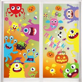 img 4 attached to CCINEE Halloween Double Sided Stickers Decorations