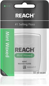 img 4 attached to 🪥 Reach Waxed Dental Floss, Mint Flavor, Long Lasting Freshness, 1 Count