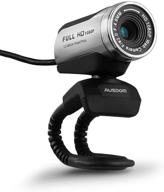 📷 ausdom 1080p hd webcam with built-in microphone, usb desktop laptop web camera 12.0mp, auto exposure, pro streaming webcam for laptop/desktop/skype/facetime/youtube/yahoo messenger/zoom logo