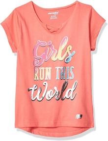 img 2 attached to 🏃 Marika Girls Little Performance Sleeve Apparel for Active Girls