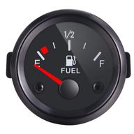 🚗 universal car suv fuel level gauge meter 2 inch - e-1/2-f pointer - 12v by rupse logo