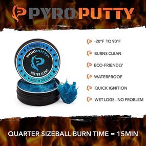 img 3 attached to 🔥 Phone Skope PYRO Putty: All-Season Eco Blend Fire Starter for Emergency Survival