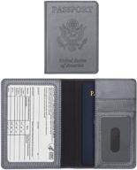 passport vaccine holder travel license travel accessories logo