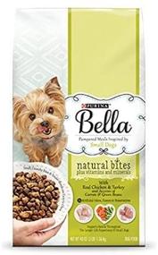 img 2 attached to 🐓 Delicious Purina Bella Pampered Meals: Real Chicken & Turkey with Carrots & Green Beans- 3LB Bag!