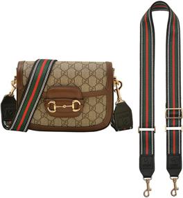 img 3 attached to 👜 Multicolor Shoulder Handbags & Wallets: Adjustable Crossbody Replacement Options