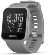 🏌️ optimize your golf game with the garmin approach s10 gps golf watch in powder gray logo