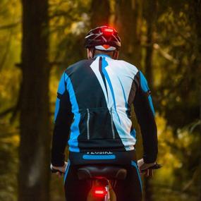 img 3 attached to 🔴 2 Pack of Volcano Eye Rear Bike Tail Lights - Ultra Bright USB Rechargeable Bicycle Taillights with Red High Intensity LEDs - Versatile Accessories for Bikes or Helmets - Easy Installation for Enhanced Cycling Safety