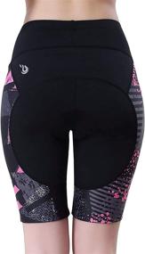 img 1 attached to 🔝 Top-rated 3D Gel Padded Beroy Women's Triathlon Shorts & Tri Suit