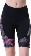 🔝 top-rated 3d gel padded beroy women's triathlon shorts & tri suit logo
