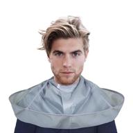 foldable hair cutting cape: professional salon barber cape & hairdressing umbrella apron kit for adults, kids, men, and women logo