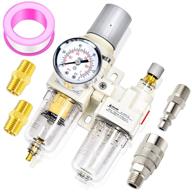 🔧 pneumatic pressure regulator ac2010 (0-150psi) with filter lubricator - optimal performance and air quality control logo