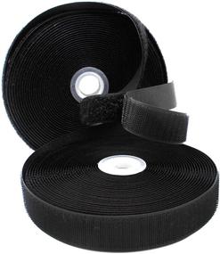 img 4 attached to 🧵 1-Inch YKK Black Sew on Hook and Loop Fastening Tape - 10 Yards/roll - Style Group