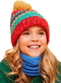 img 3 attached to 🧣 Ultimate Cold Weather Gear for Boys: Tough Headwear Kids Neck Warmer Accessories